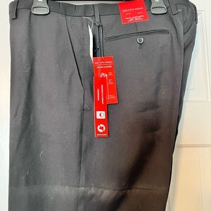 Saks Fifth Avenue Black Dress Pants with Red Tags